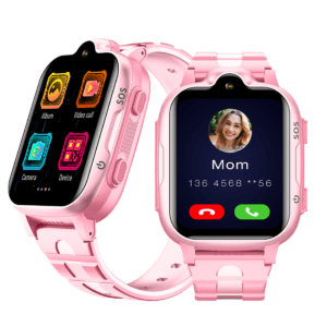 Acumen A1 Phone Watch for Kids Smart Watch with 4G Water Proof IP 67 Ultra Long Battery Backup, Long Lasting Video & Phone Call, Camera,SOS,SMS, Chat,Games, with GPS Tracking, with Alarm Smart Watch