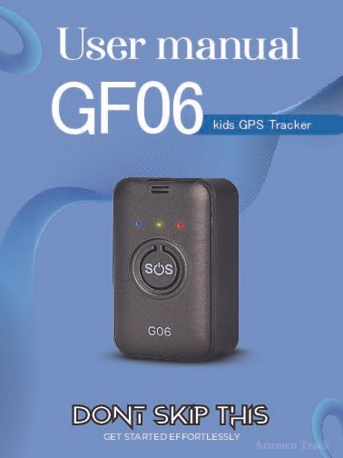 Acumen Track GF-06 Mini Wireless GPS Tracker for Kids | Real-Time GPS Tracking, Voice Monitoring, SOS Button & Geo-Fence | 850mAh Battery | Android & iOS App - Image 8